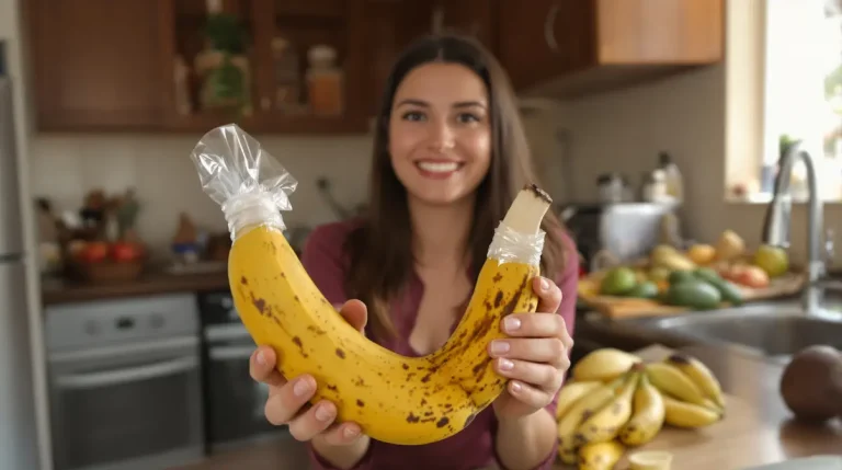 « Elles ne noircissent plus » : mon astuce toute simple pour garder vos bananes bien fraîches très longtemps