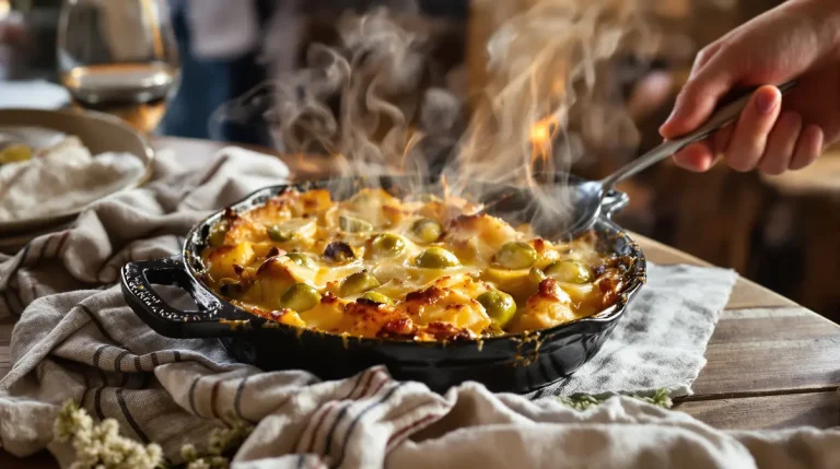 « Je le prépare chaque dimanche en hiver » : mon gratin patates-choux de Bruxelles a conquis ma famille