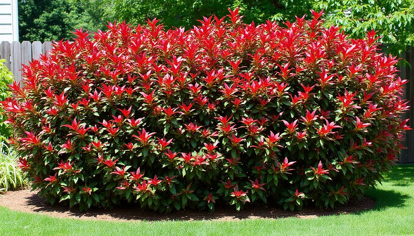 Comment entretenir une haie de photinia pour un jardin coloré toute l’année découvrez nos conseils pratiques pour entretenir une haie de photinia et profiter d’un jardin coloré toute l’année grâce à un feuillage éclatant et une taille adaptée.