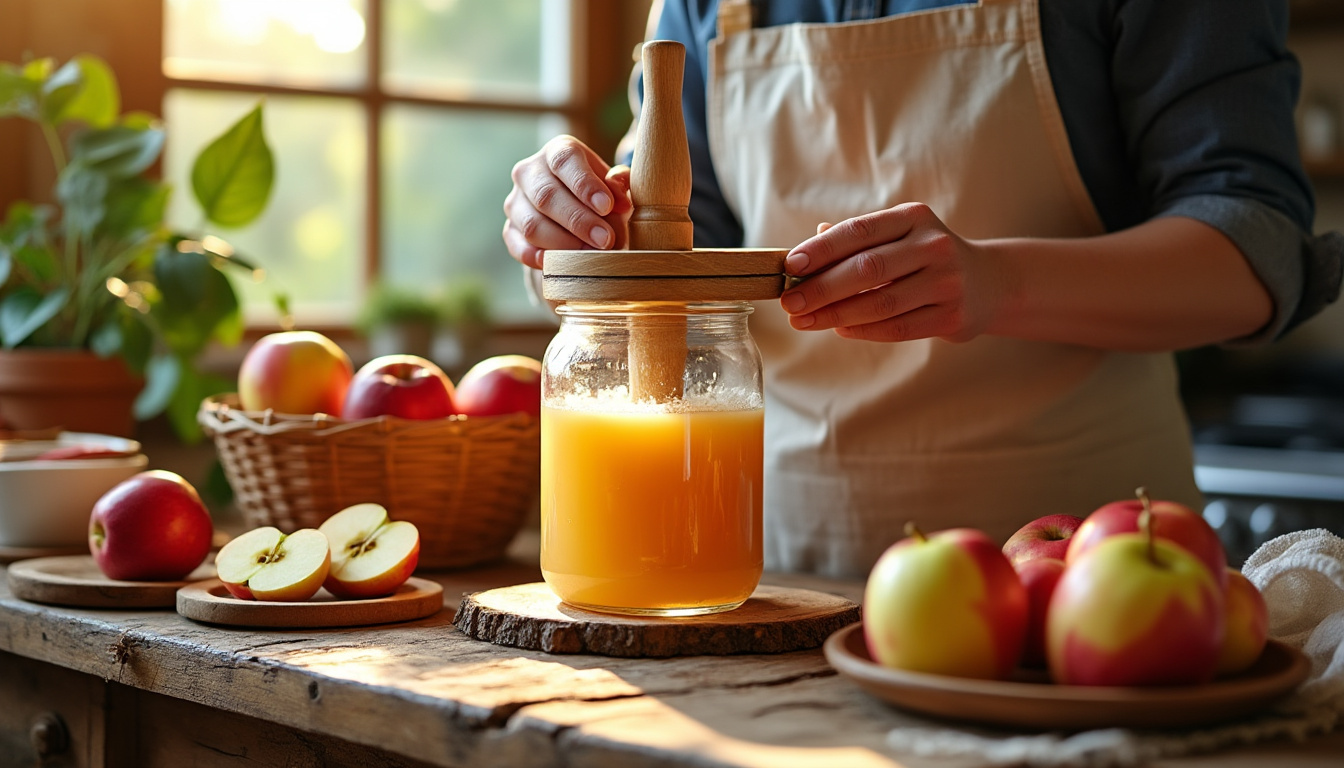 découvrez comment préparer un jus de pomme maison facile et naturel avec notre guide simple. profitez d'une boisson saine et savoureuse à base de pommes fraîches.