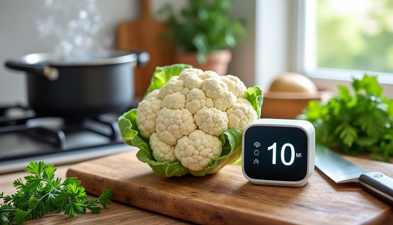 Quel est le temps de cuisson idéal pour le chou fleur