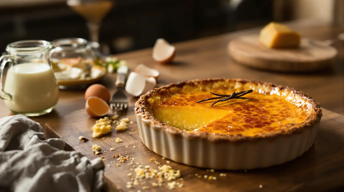 Recette flan aux œufs de nos grand-mère: secret familial recette flan aux œufs de nos grand-mère