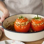 tomates farcies recette de grand-mère avec riz