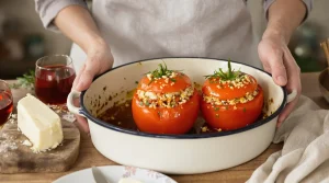 tomates farcies recette de grand-mère avec riz