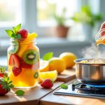 découvrez notre guide simple pour préparer un sirop maison délicieux et rafraîchissant, parfait pour sublimer vos salades de fruits.