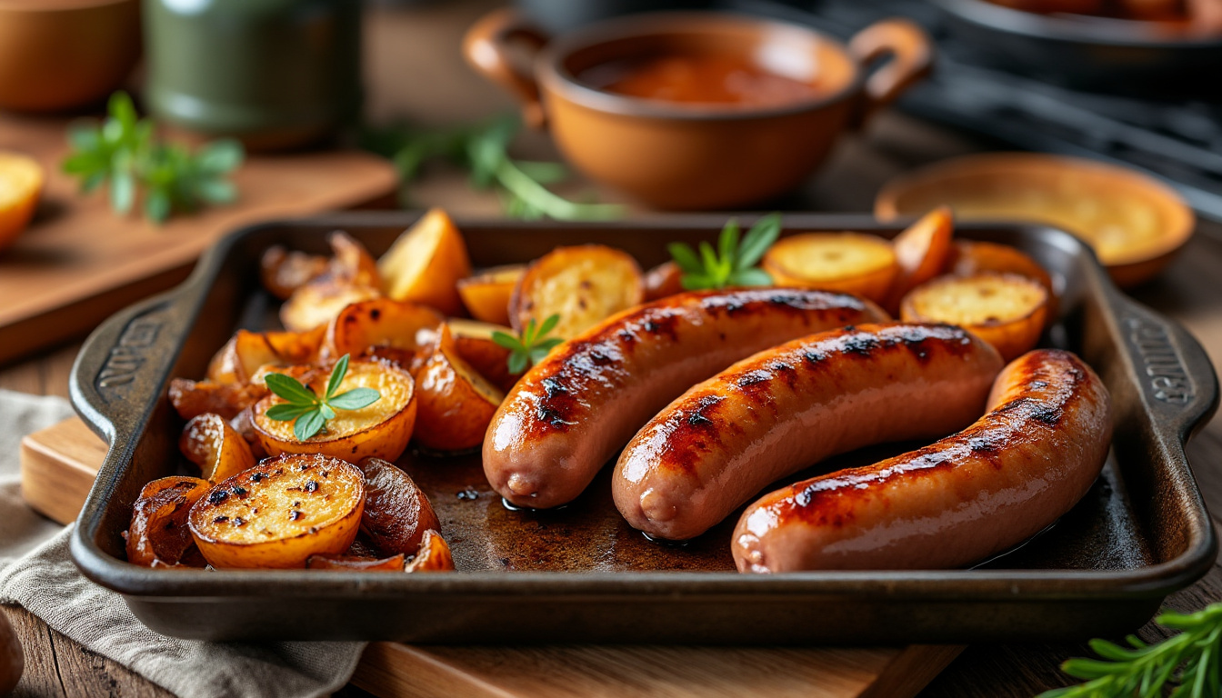découvrez nos conseils et astuces pour réussir la cuisson de la saucisse au four et préparer un repas savoureux et parfaitement doré à chaque fois.