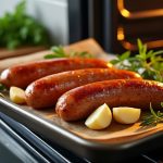 découvrez nos astuces pour réussir parfaitement la cuisson de la saucisse au four et savourez un repas délicieux et facile à préparer.