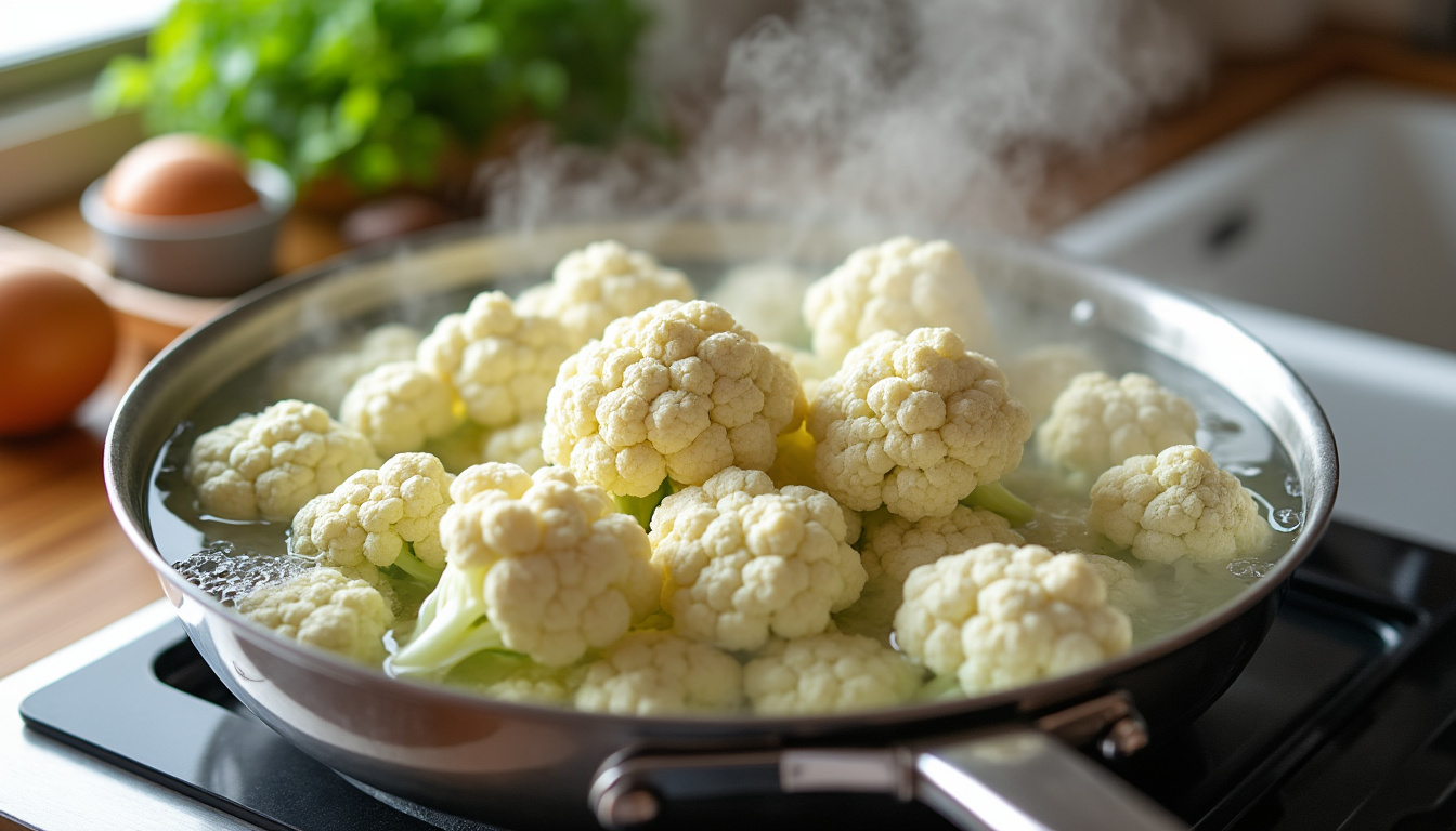 découvrez quelle méthode de cuisson du chou-fleur choisir entre eau froide et eau chaude pour obtenir une texture parfaite et préserver les saveurs.