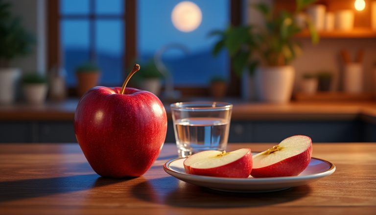 découvrez si manger une pomme le soir peut réellement améliorer votre digestion et quels sont les bienfaits d'un fruit léger avant le coucher.