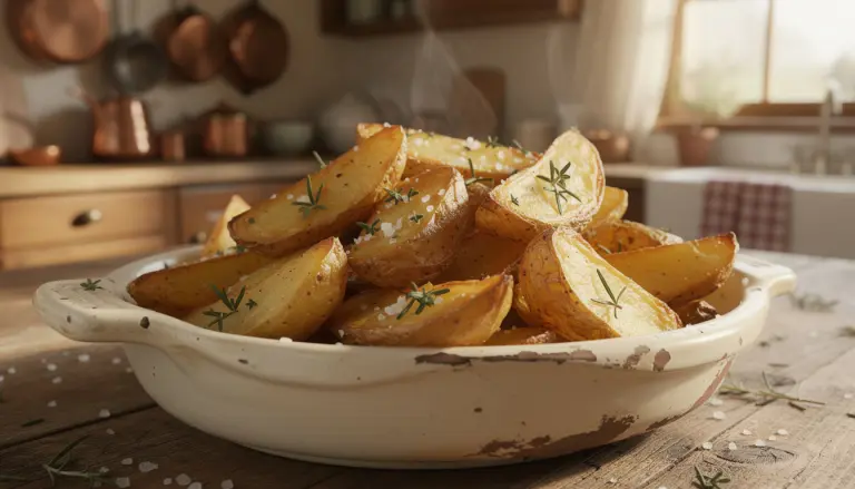 Pommes de terre au four croustillantes comme chez grand-mère : la recette authentique