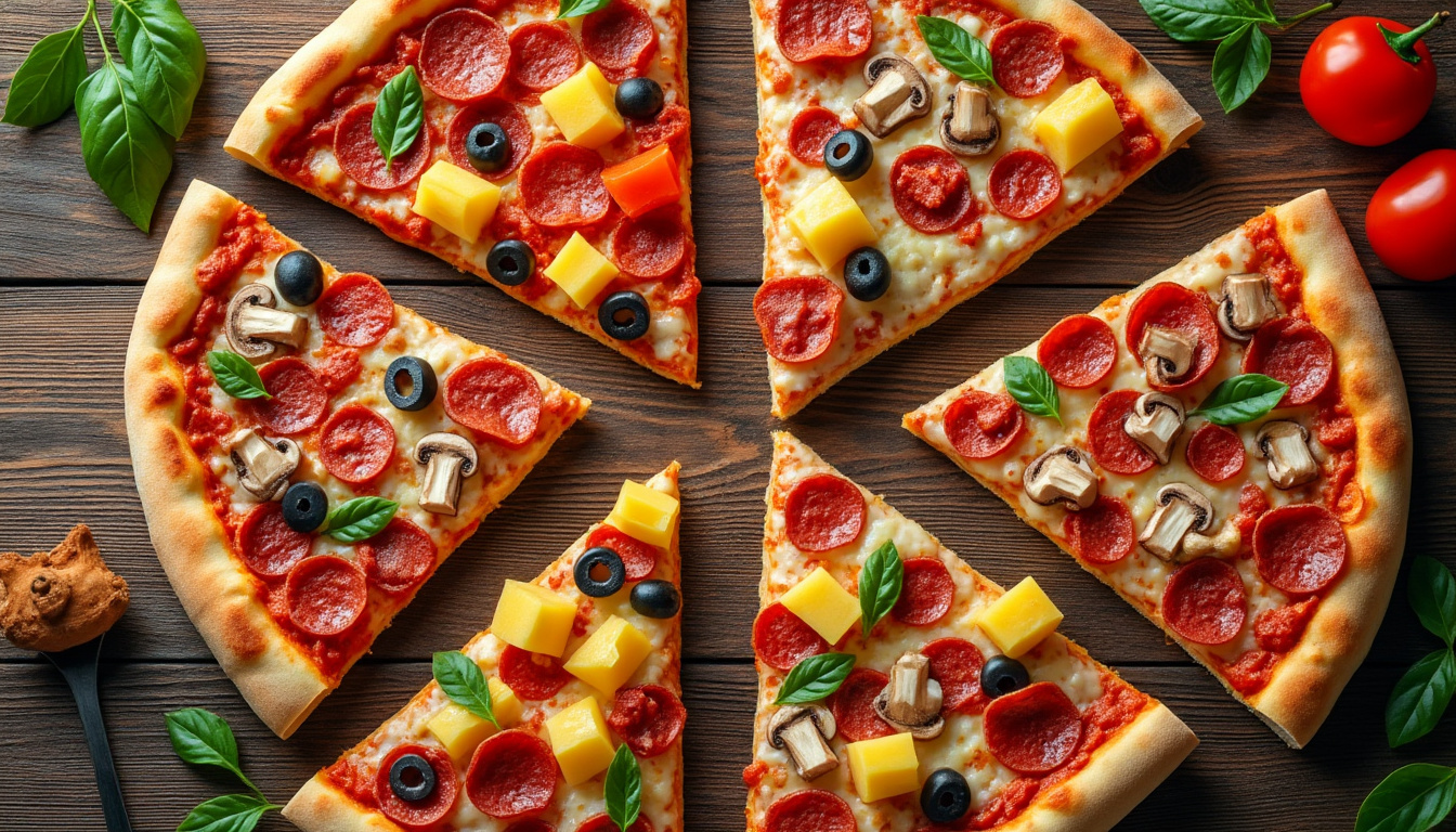 découvrez le top 10 des garnitures de pizza les plus savoureuses à tester absolument pour régaler vos papilles avec des saveurs inédites et délicieuses.